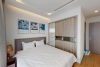 Nice and high floor two bedrooms apartment for rent in Vinhome Metropoplis, Ha Noi